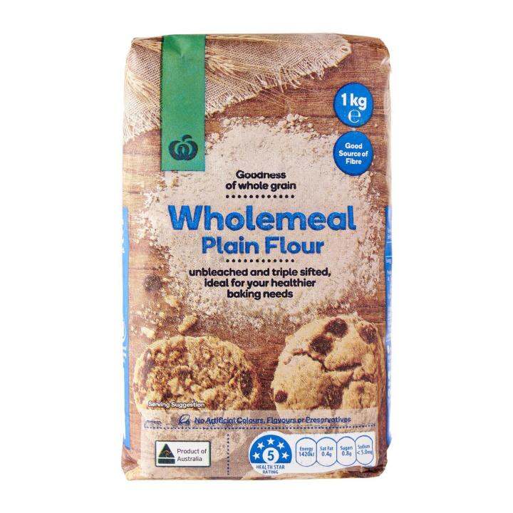 Woolworths Wholemeal Plain Flour 1Kg Lazada Singapore