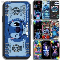 ☽☃☂ Disney Cartoon Lilo Stitch For Samsung Galaxy A20 A20S Phone Case Full Protection Cover Back Black Shell TPU Cases Carcasa