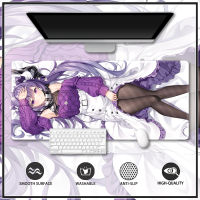 Genshin-Impact Ke Qing Customised Mouse Pad Gaming Table Mat Stitched Edge Rubber Extended Mousepad Large Stitched Edge Deskpad Computer Desk Mouse Pad