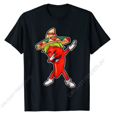 Chili Dabbing T Shirt Pepper Mexican Hot Jalapeno Dab Gifts Cotton Leisure Tops Tees Prevalent Mens T Shirt Cal