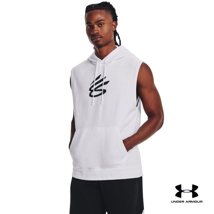 under-armour-mens-curry-fleece-sleeveless-hoodie-อันเดอร์-อาร์เมอร์-เสื้อฮู้ด-curry-fleece-slvls