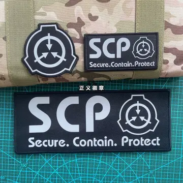 SCP Foundation Mobile Task Force Logo Reflective Badge Morale