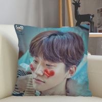 (All inventory) Musice Lee Junho KPOP Custom Pillow Case Square Pillow Case Zipper Pillow Case 35X35,45x45,45X45cm 01.11 Sellertosupportfreecustomization. Double sided printing design for pillows.