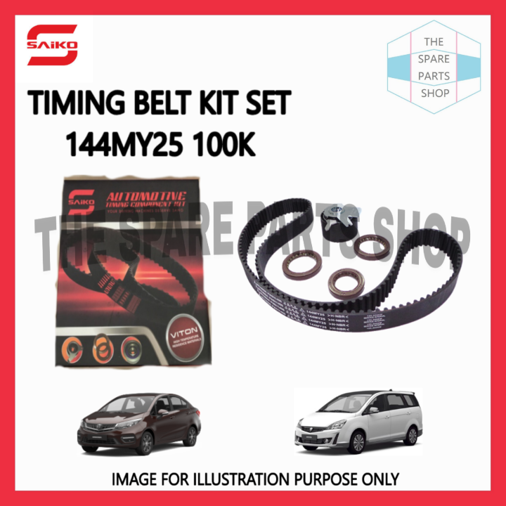 PROTON GEN2 PERSONA BLM EXORA CAMPRO TIMING BELT SET 100,000KM 144MY25