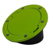 Gas Cover Fuel Door Gas Cap Cover for Jeep Wrangler JK &amp; Unlimited Sport Rubicon Sahara 2007-2017