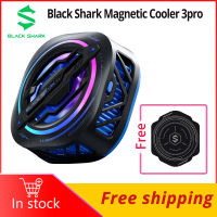 Black Shark Magnetic Cooler 3Pro black Gaming Phone Air Cooler Radiator For Apple 13 14 /Samsung/Xiaomi Tablets Cooling Fan