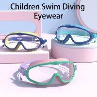 Glasses Wide Vision Ergonomics Clarity Kids Swim Leak-proof Goggles Underwater Use