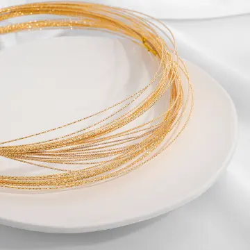 Shop Gold Wire For Making Bracelet online - Mar 2024