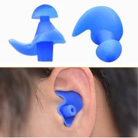 1Pairs Waterproof Swimming Earplugs with Box Soft Silicone Spiral Ear Plug Anti Noise for Sleeping Snoring Diving Accessories Accessories Accessories