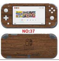 ฝาครอบป้องกันคุณภาพสูงสติกเกอร์ผิวไวนิลขนาด0.1มม. สกินไร้รอยสำหรับ Nintendo Switch Lite สติกเกอร์ PVC 37