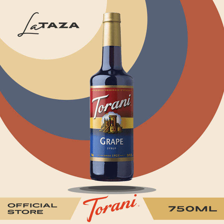 Torani Grape Syrup (750ml) Lazada PH