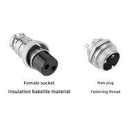 Special Offers 1Set GX12 2/3/4/5/6/7 Pin Male + Female 12Mm L88-93 Circular Aviation Socket Plug Wire Panel Connector Series