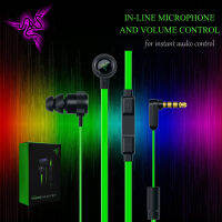 RAZER HAMMERHEAD PRO V2 HEADPHONE หูฟังแท้ หูฟังเกมมิ่ง หูฟังอินเอียร์ หูฟังเบสหนักๆ ซึ่งเป็นหูฟังเล่นเกมอย่างเช่นเกม FREEFIRE PUBGและ LOL หูฟังคอมและมือถือที่มีไมโครโฟน ส่งฟรีและรับประกัน