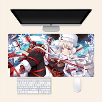 แผ่นรองเมาส์ขนาดใหญ่อะนิเมะ Azur Lane Enterprise PlayMat เกมสร้างสรรค์เดสก์ท็อป แผ่นรองเมาส์สำนักงาน