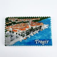 Croatia Fridge Magnets Trogir Travelling Souvenirs Fridge Stickers Home Decoration Wedding Gifts Photo Wall Magnetic Stickers