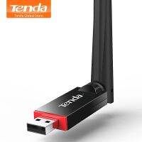 Tenda U6การ์ดเครือข่ายยูเอสบีอะแดปเตอร์เครือข่ายไร้สาย300Mbps,ฮอตสปอต Wi-Fi แบบพกพา,เสาอากาศภายนอก6dBi 1 *,โหมดสถานี/SoftAP