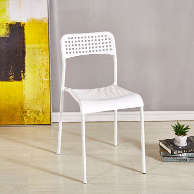 เก้าอี้พลาสติก เก้าอี้ADDE เก้าอี้นั่งทํางาน เก้าอี้รับประทานอาหาร เก้าอี้โครงเหล็ก วางซ้อนได้ เก้าอี้คาเฟ่ เก้าอี้อเนกประสงค์