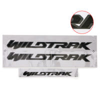 iBarod Sticker สติ๊กเกอร์ ติดข้างรถ+ติดท้ายรถ "WILDTRAK" 3 ชิ้น สำหรับ Ford Ranger Wildtrak ปี 2018-2020