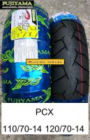 คู่ยางเรเดียล 100/80 120/70 ขอบ 14 TL FUJIYAMA ลาย ROZZO สำหรับ PCX150 ขายดี ยอดนิยม