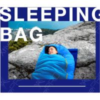 Dlz New ถุงนอน Sleeping bag ถุงนอนตั้งแค้มป์ ถุงนอนแบบพกพา ถุงนอนปิกนิก ขนาดกระทัดรัด น้ำหนักเบา W019 Camping อุปกรณ์ เดินป่า ตั้งแคมป์