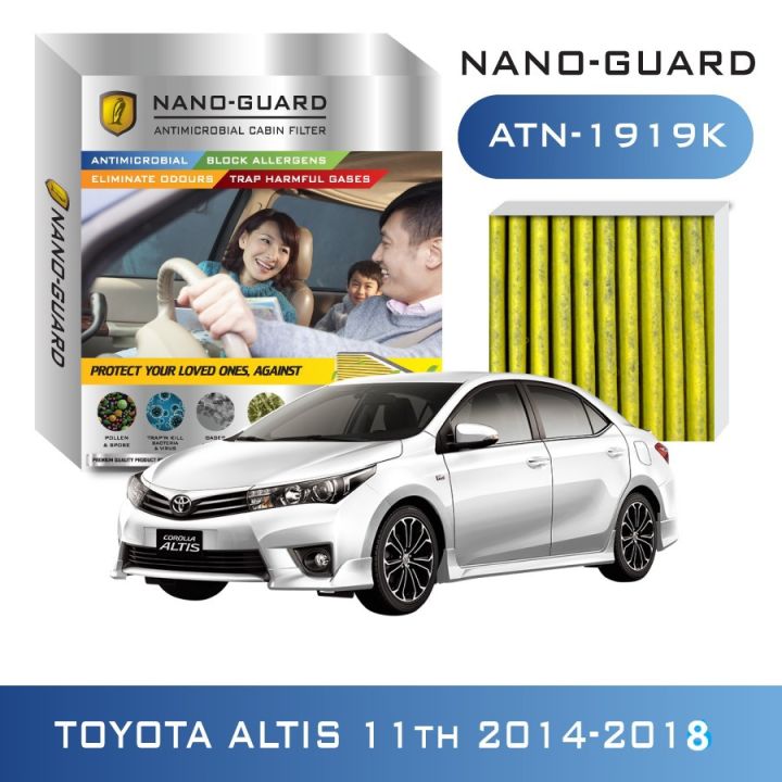 woww-สุดคุ้ม-กรองแอร์-toyota-altis-2014-2018-arctic-nano-guard-filter-ฆ่าเชื้อโรค-ดูดกลิ่นเหม็น-ดักสารก่อภูมิแพ้-atn-1919k-ราคาโปร-ชิ้น-ส่วน-เครื่องยนต์-ดีเซล-ชิ้น-ส่วน-เครื่องยนต์-เล็ก-ชิ้น-ส่วน-คาร์