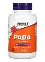 NOW Foods, PABA, 500 mg, 100 Capsules