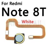 ปุ่มโฮม Xiaomi Redmi Note 8T Pro Plus ของแท้,ปุ่มย้อนกลับแบบสัมผัสเซ็นเซอร์ตรวจสอบลายนิ้วมือสายยืดหยุ่นเครื่องสแกนนิ้วมือ ID