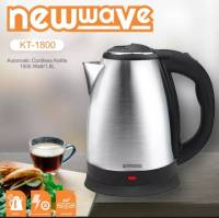 NEWWAVE กาต้มน้ำไฟฟ้า 1.8 ลิตร กำลังไฟฟ้า 1,500 วัตต์ รุ่น KT-1800