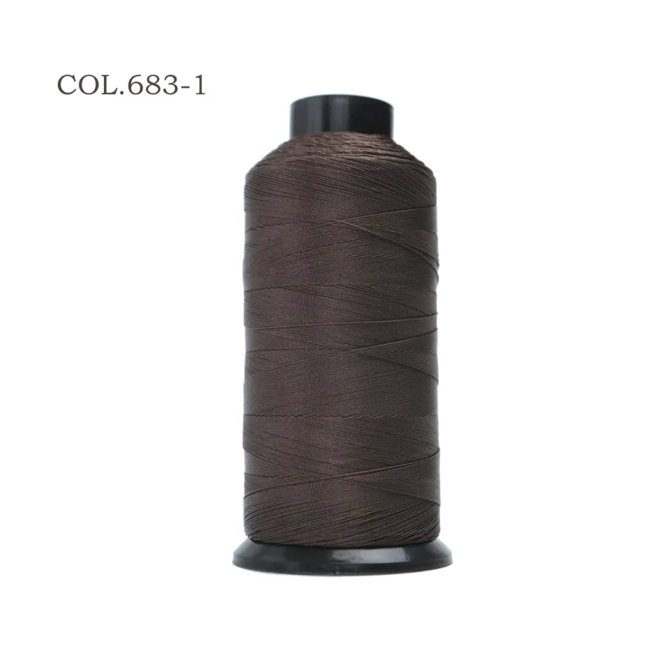 TEX 70 Nylon Bonded Thread 0.3MM Heavy Duty Breaking Strength Leather  Upholstery Shoes Canvas Sewing Stitch 210D/3 1500 Meters