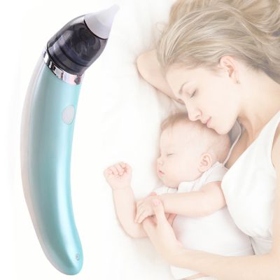 【cw】 USB Baby Nasal Aspirator Electric Toddler Snot Aspirators Rechargeable Detachable Anti reflux for Newborn Nursing