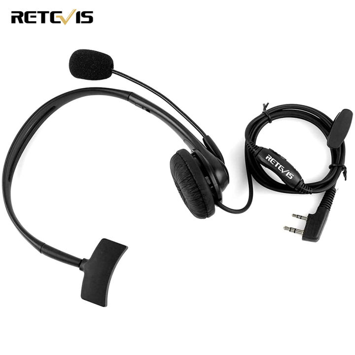 Retevis Two Way Radio Earpiece with Mic Noise Cancelling Headset for  Retevis H-777 RT21 RT22 RT68 Baofeng UV-5R UV-82 BF-F8HP Walkie Talkies (1  Pack) Lazada PH