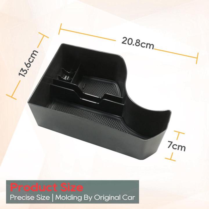 กล่องเก็บของที่พักแขนตรงกลางรถยนต์สำหรับ-kia-niro-sg2-2022ศูนย์ควบคุมกล่องเก็บของตัวจัดระเบียบกล่องเก็บของที่ใส่ถาดตกแต่งรถยนต์