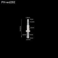 4mm to M6 to 3mm Plastic Pipe Fitting Pagoda Barbed Bulkhead Reducing Coupling Hose Connector Tube Joint for Garden
