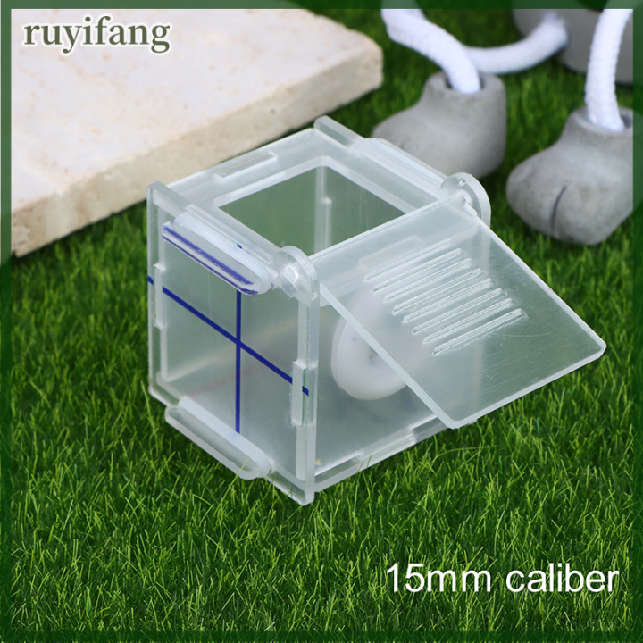 ruyifang-acrylic-high-transparent-ant-activity-area-test-tube-connection-nest-diy-ant-farm-feeding-box-15-18mm-caliber-test-tube-nest