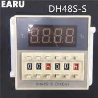 【❂Hot On Sale❂】 rip2jl Dh48s Dh48s-s 0.1S-990H Ac 110V 220V 380V วงจรซ้ำ Cpdt สวิตช์ถ่ายทอดเวลาอุปกรณ์ตั้งเวลาที่มีฐานซ็อกเก็ต