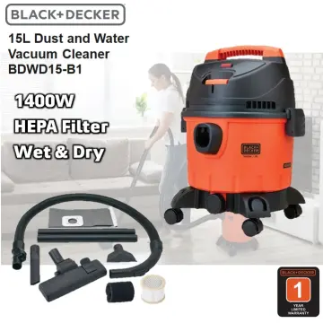 BLACK+DECKER 10.8V Wet and Dry Vacuum Cleaner WDA320B 