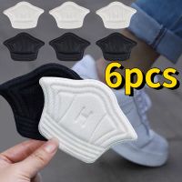 6pcs Insoles Patch Heel Pad for Sport Shoes Adjustable Size Antiwear Feet Pad Cushion Insert Insole Heel Protector Back Sticker Shoes Accessories