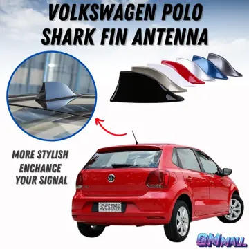 Roof antenna car antenna AM/FM car radio shark antenna for VW Polo red