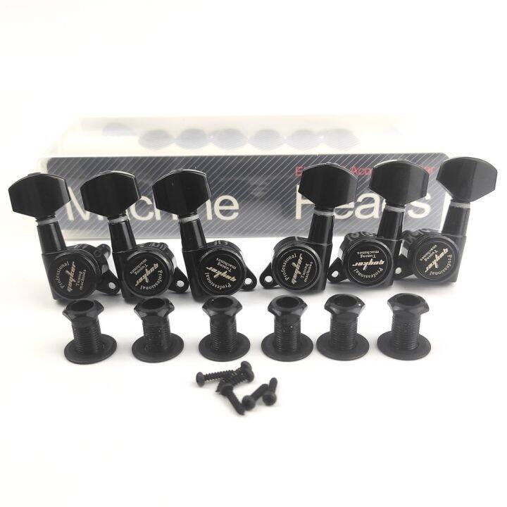 Guyker Guitar Locking Tuners 118 Lock String Tuning Key Pegs Machine
