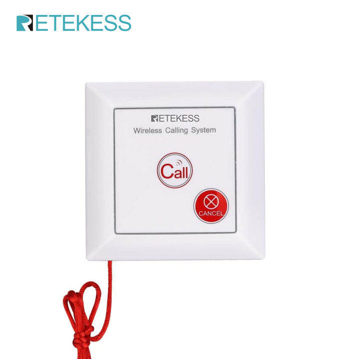 Retekess TH103ผู้ดูแลระบบเพจเจอร์,ไซเรนแฟลชไร้สาย,การควบคุมระดับเสียง3 ...