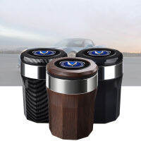 Car Ashtray With Led Lights Creative Personality Car Supplies Changan Eado XT CS35 CS75 CS85 CS95 Car Styling