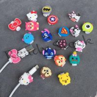 【Ready Stock】 ㍿∏♣ B40 Cartoon Cable Protector Data Line Cord Protector Protective Case Cable Winder Cover For 5 5s 6 6plus 6s USB Charging Cable