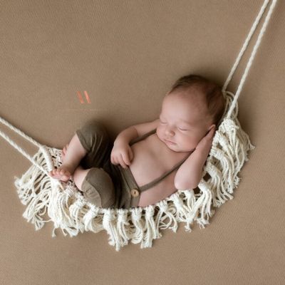 ►▼ jiozpdn055186 100-day newborn fotografia adereços cama do bebê branco assistida mão tecido rede infantil acessórios móveis