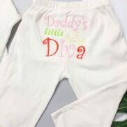 18M Quần cotton mông thú Dobi - Trắng