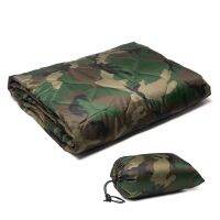 MENFLY Camouflage Camping Quilt Portable Camp Accessories Picnic Thermal Blanket Ultralight Travel Sleeping Mattress Tourist Mat Sleeping Pads