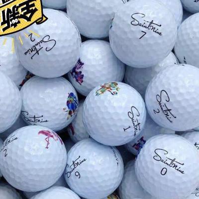 Taylormade Titleist HONMA Callaway Golf saintNine three or four layers of Korean brands ball soft ball 2 handball practice next game