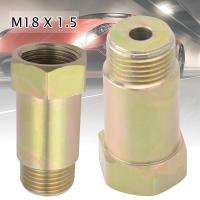 1Pcs Stainless Steel M18x1.5 O2 Oxygen Sensor Extender Spacer For Decat Hydrogen O2 Extender Spacer Fix Check Engine Accessories Oxygen Sensor Remover