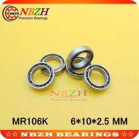 NBZH Bearingminiature Bearing MR106 L-1060 WA676 OPEN 6x10x2.5 MM For Rc Hobby And Industry SMR106 MR106K SUS440C