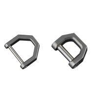 Metal D-Shaped Buckle D Rings Belt Buckles Hoop for TITANIUM Alloy Horseshoes Buckle for DIY Strap Webbing Craft Smooth