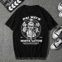 Pai Mei White Lotus Kill Bill T Shirt Men Chi Kung Fu T-shirt man Hattori Hanzo Tshirt Tarantino Film Tee Tops Clothing Gift XS-4XL-5XL-6XL